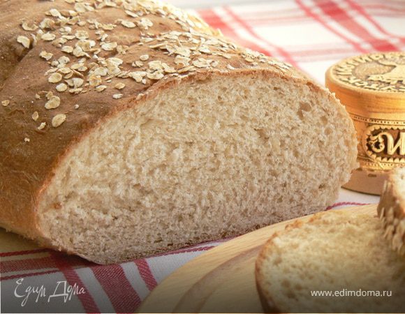Хлеб с овсяными хлопьями и ц/з мукой Хлеб с овсяными хлопьями и ц/з мукой
