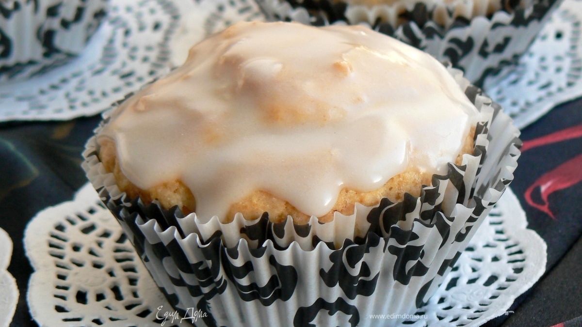 Маффины с рисовой мукой и лимоном