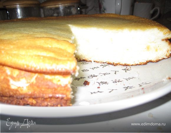 Творожно-кокосовая запеканка со сметанным суфле