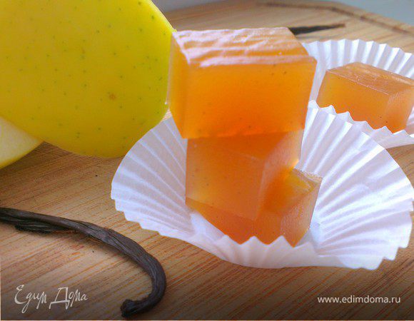 Мармелад "яблоко-ваниль"