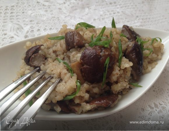 Ризотто с грибами в мультиварке Ризотто с грибами в мультиварке