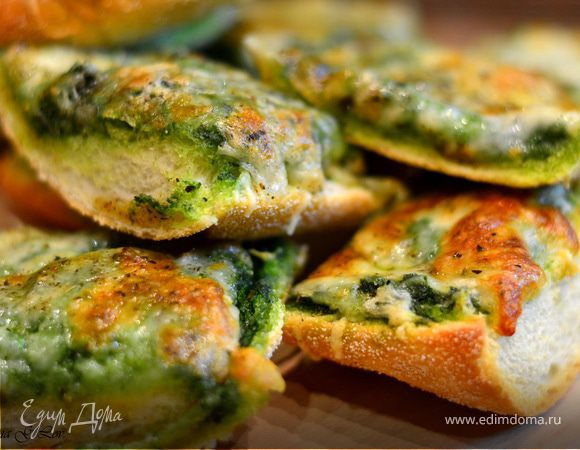 Сырно-чесночный хлеб