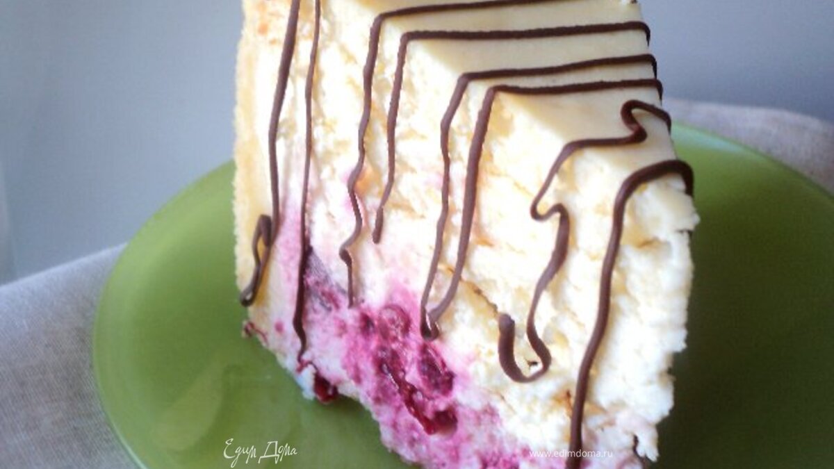 Чизкейк с вишней