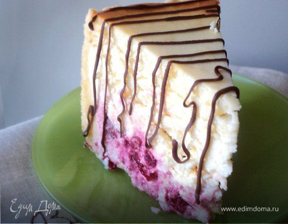 Чизкейк с вишней Чизкейк с вишней