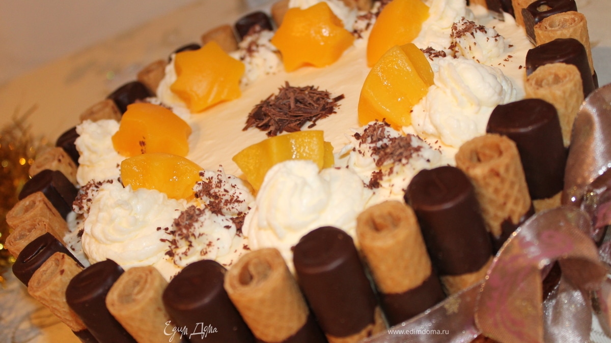 Торт "Персиковая мечта"