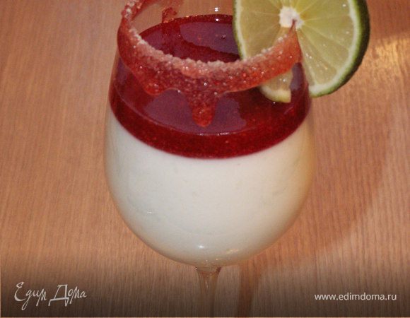 лаймовая панна котта с рикоттой лаймовая панна котта с рикоттой