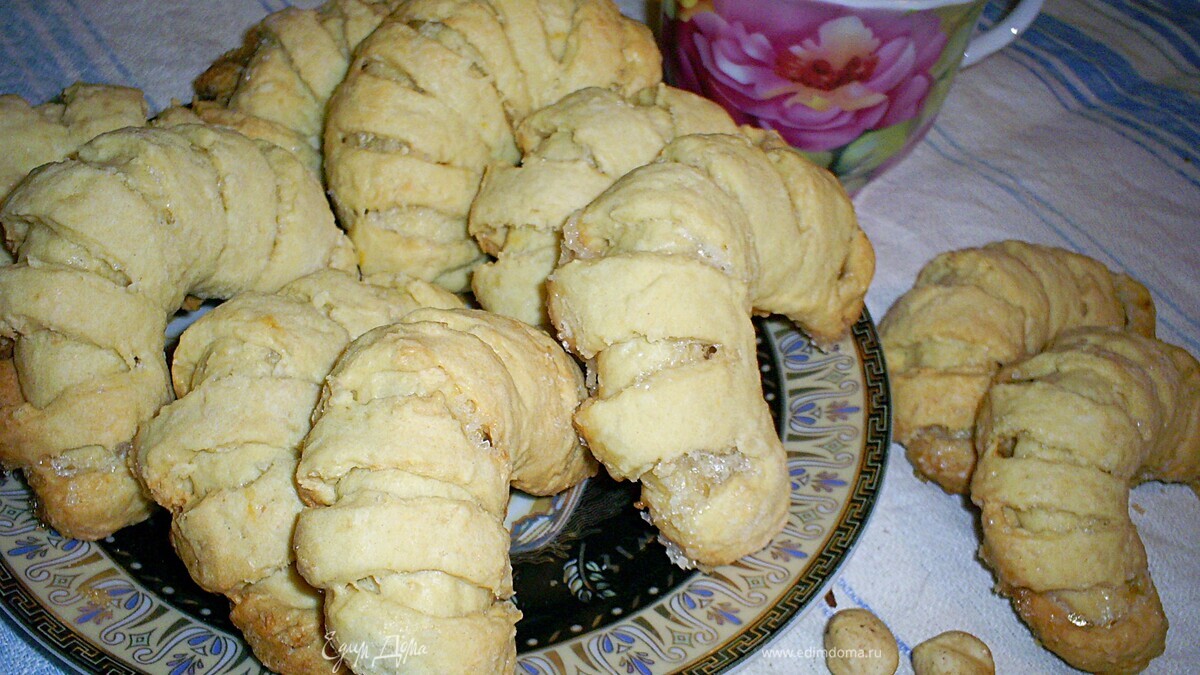 Кокосовые рогалики