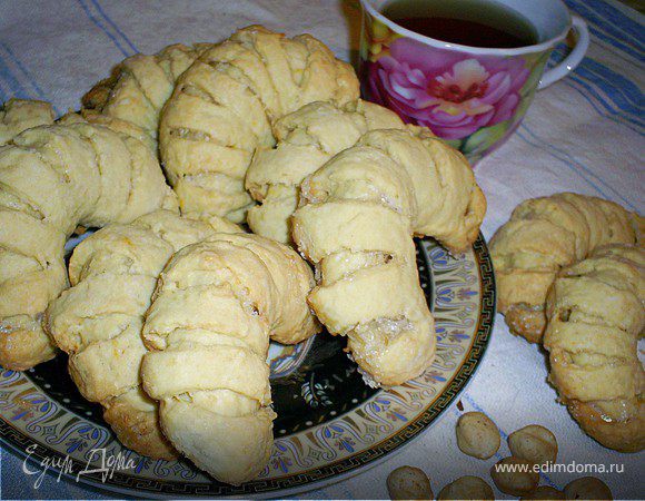 Кокосовые рогалики