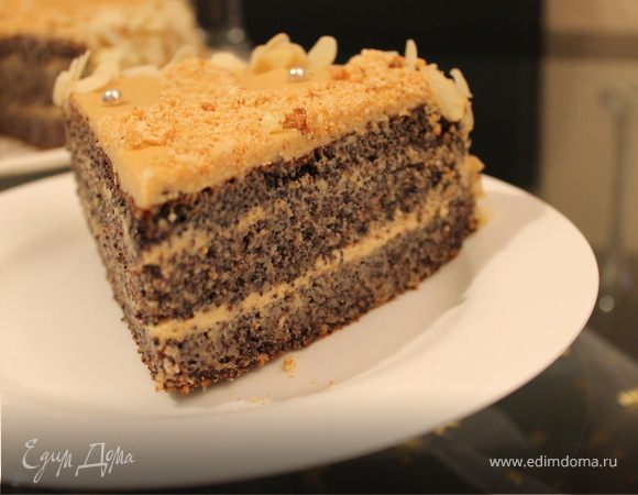 Маковый торт без муки Маковый торт без муки