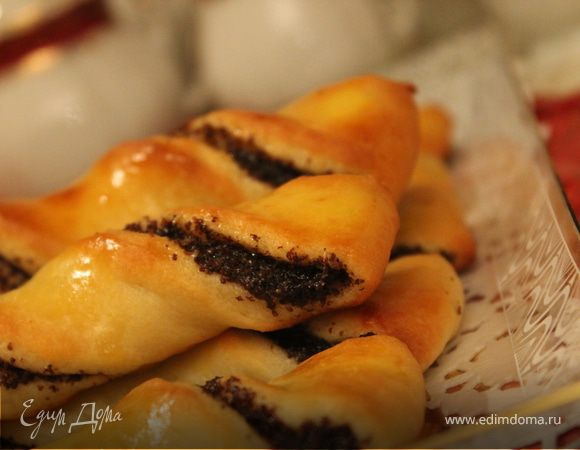 Вертуны из творожного теста с маком Вертуны из творожного теста с маком