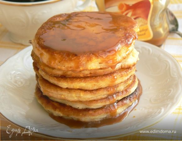 оладьи с кукурузными хлопьями 