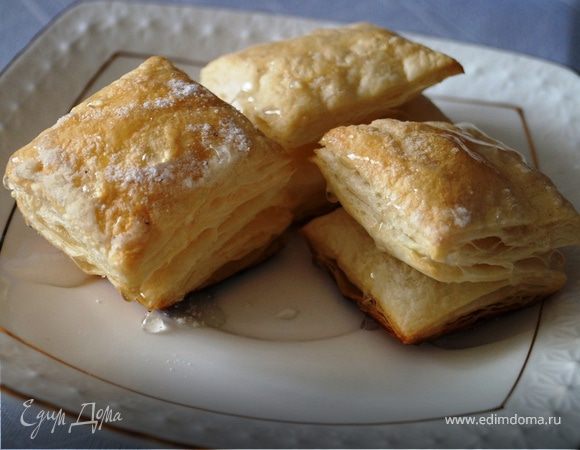 Слойки с корицей и медом Слойки с корицей и медом