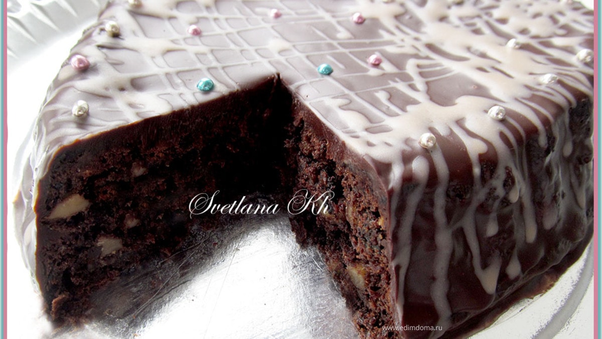 Шоколадный пирог