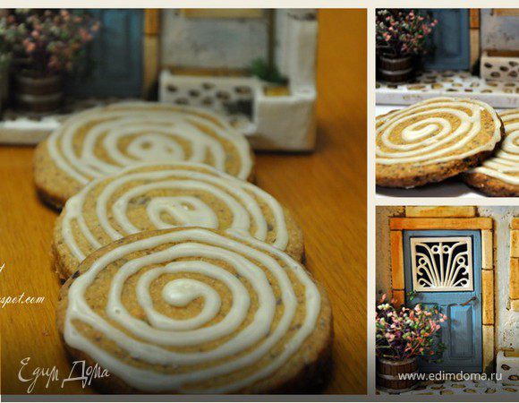 Шоколадное печенье с апельсиновой ноткой