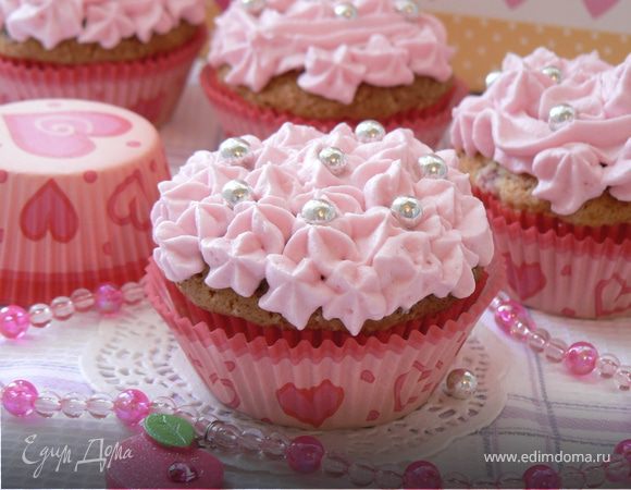 Маффины с красной смородиной Маффины с красной смородиной