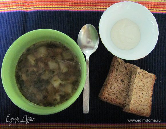 Грибной суп