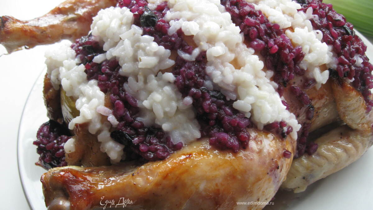 Курица в "тельняшке"