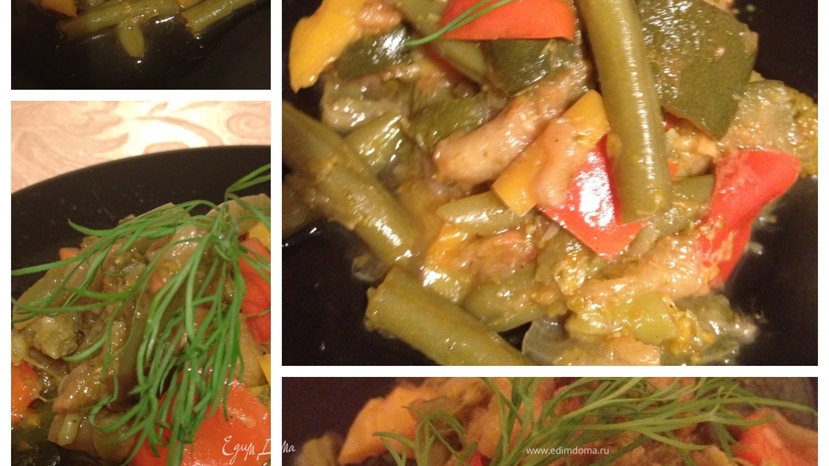 Соте "На лужайке"