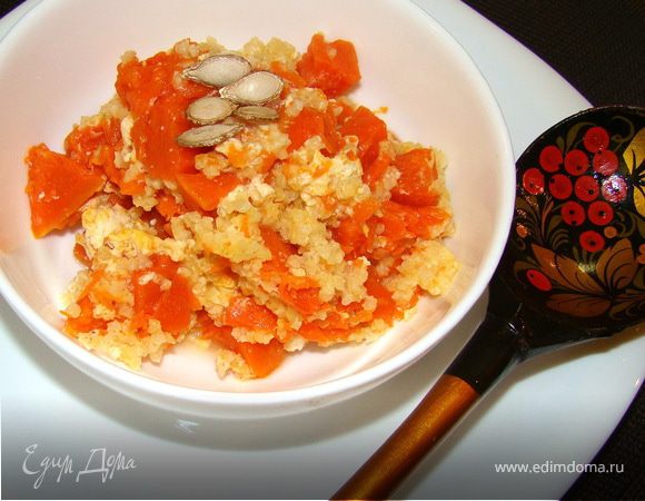 Каша тыквенная с пшеном Каша тыквенная с пшеном