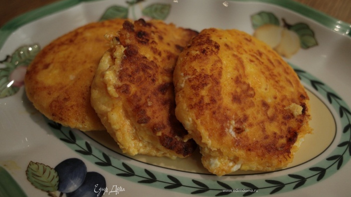 Сырники с морковью