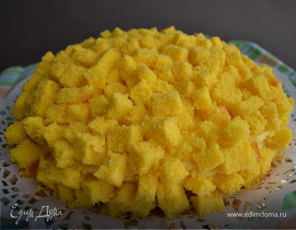 Торт "МИМОЗА"