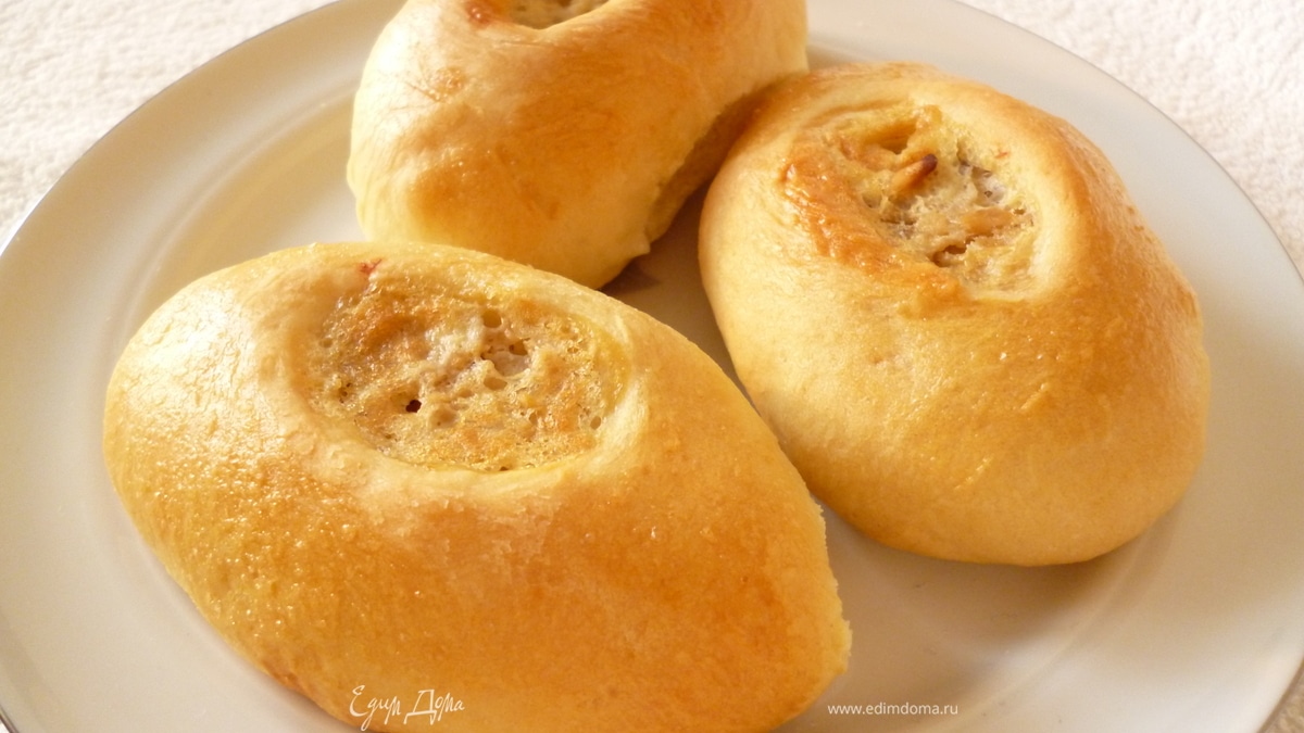 Открытые сладкие пирожки