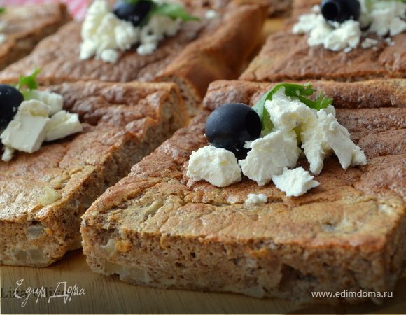 Луковый пирог, который становится еще вкуснее на следующий день Луковый пирог, который становится еще вкуснее на следующий день