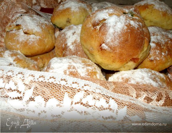 Творожные булочки «2х2»... по мотивам штолленовых конфет
