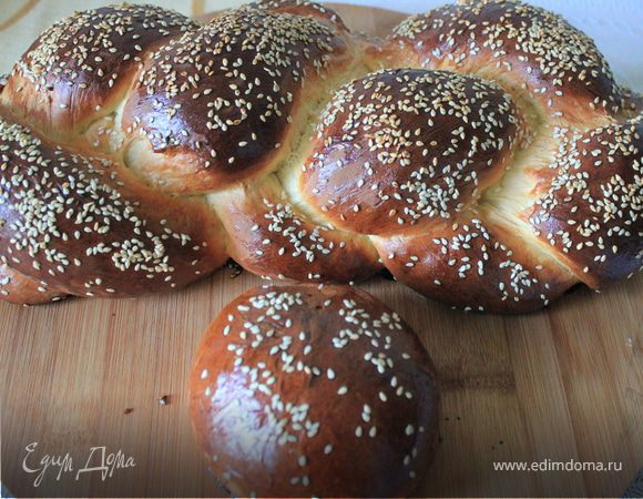 Хала из двух жгутов Хала из двух жгутов