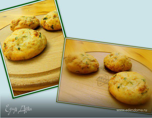 Сырные булочки с зеленью Сырные булочки с зеленью