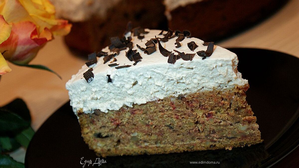 Торт из свеклы с шоколадным кремом