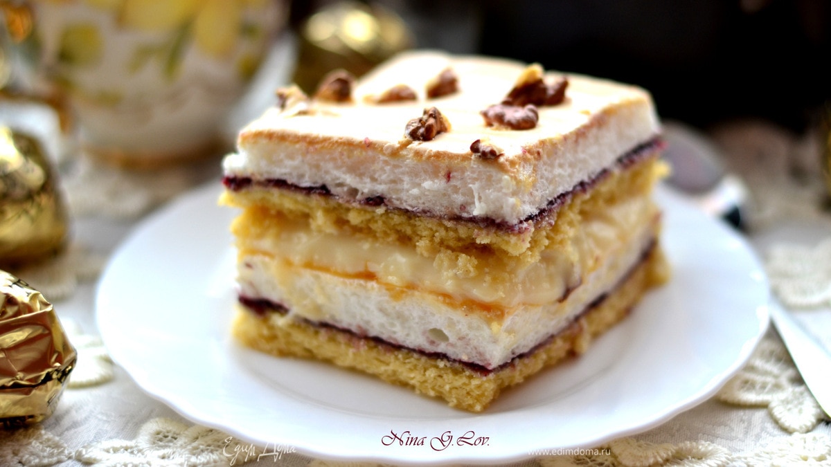 Торт-пирожное «Госпожа Валевска»