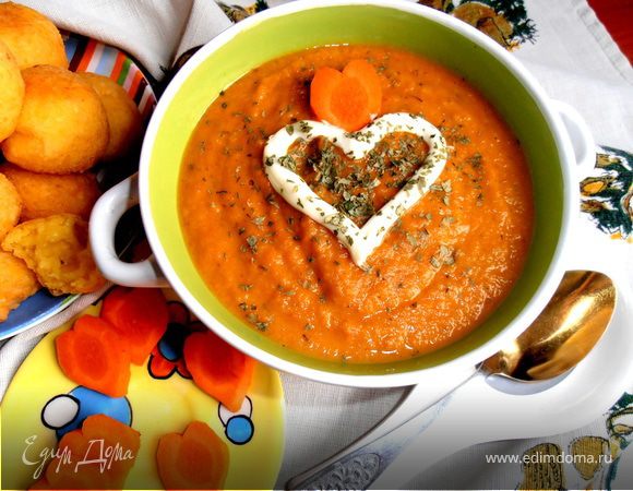 Солнечный супчик из морковки