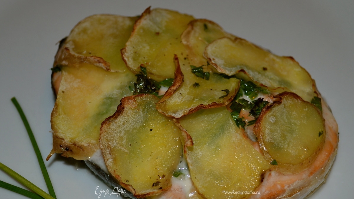 Медальоны из семги