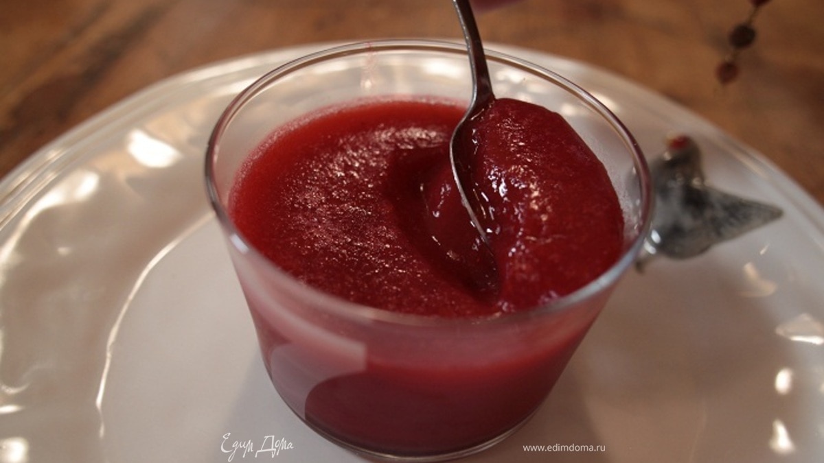 Малиновое желе