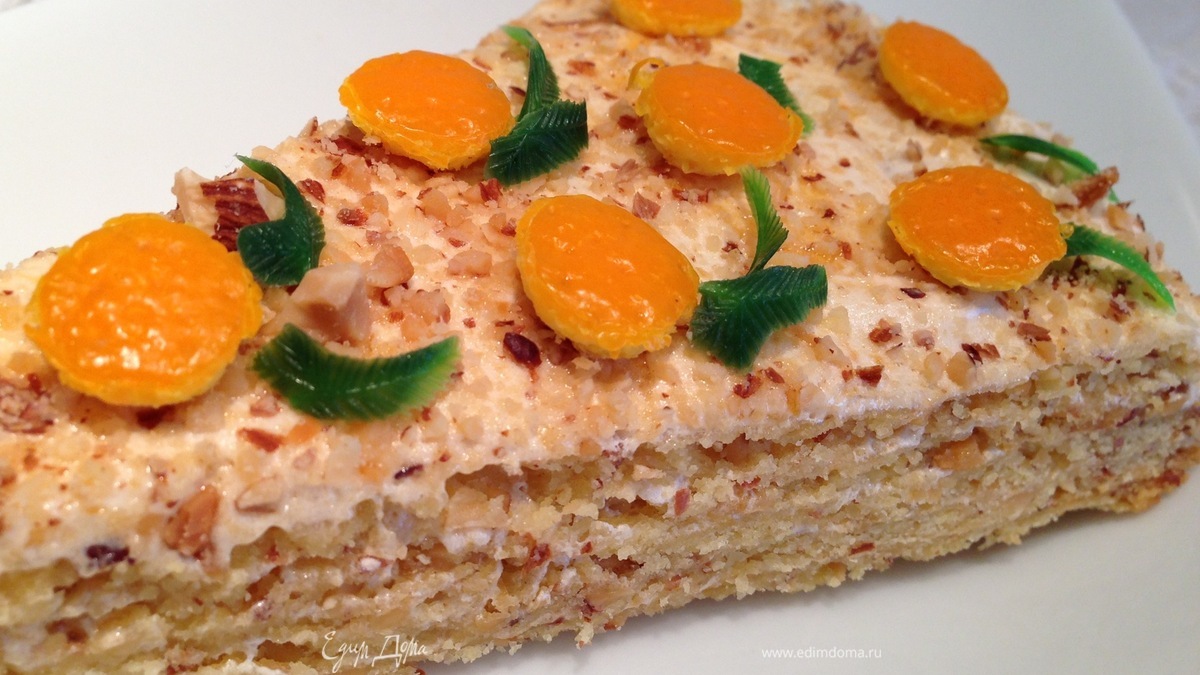 Краковский песочный торт