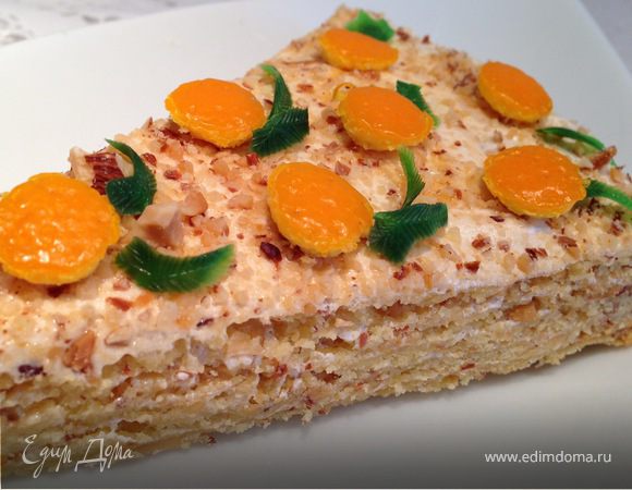 Краковский песочный торт