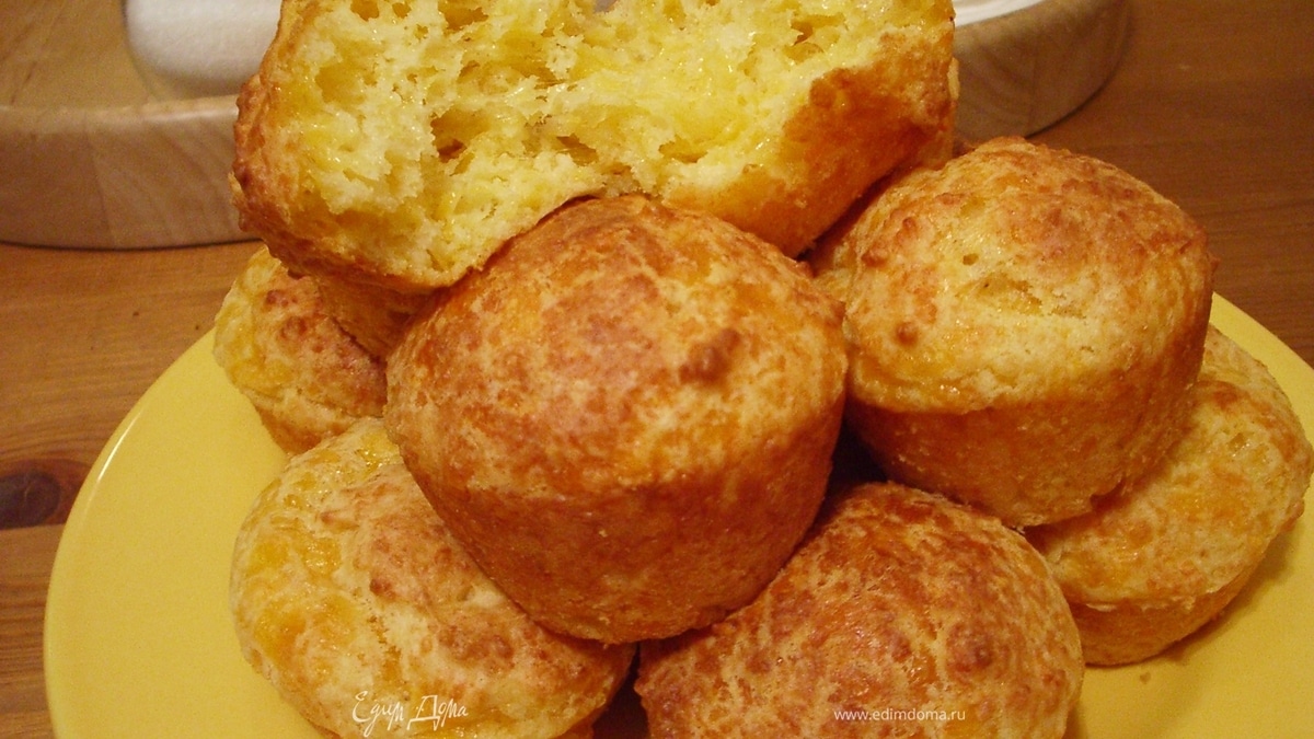 Маффины с мраморным сыром