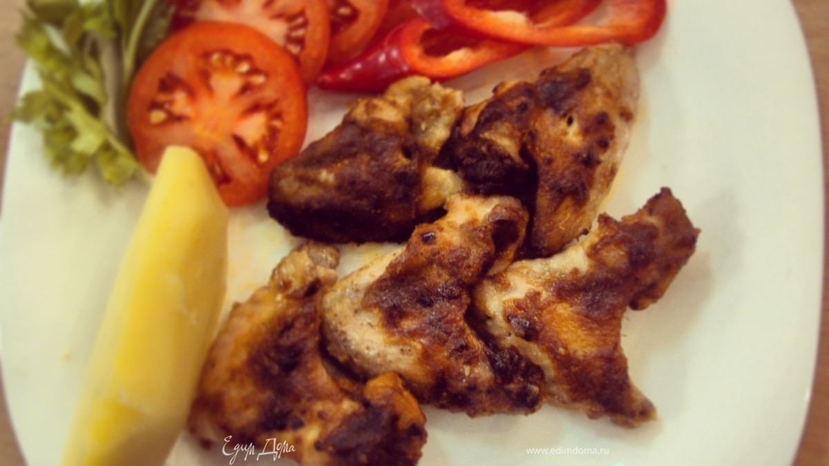 Острые куриные крылья "Барбекю"