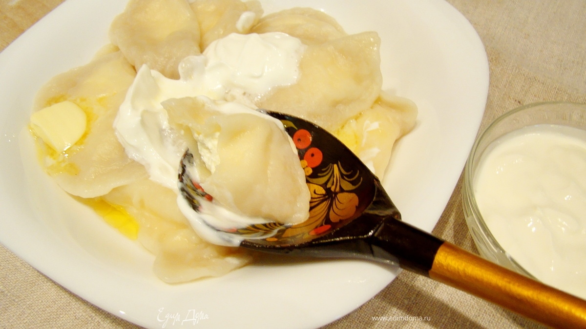 Вареники "Нежные" с творогом