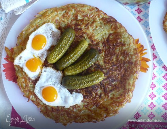 Решти из сырого картофеля Решти из сырого картофеля