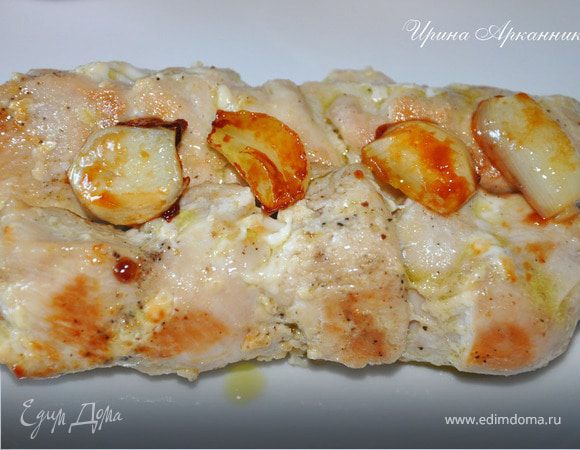 Куриные шашлычки на сковороде