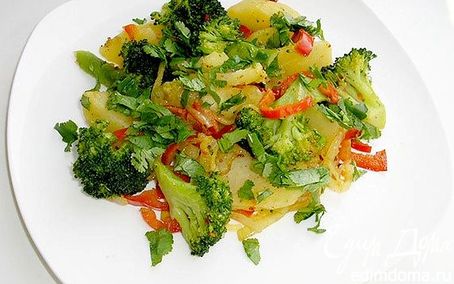 Рецепт Диетическое овощное рагу