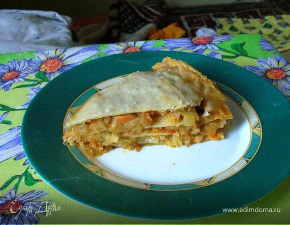 Капустная лазанья Капустная лазанья