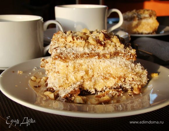 Кокосовое пирожное (Coconut Milk Bars) Кокосовое пирожное (Coconut Milk Bars)
