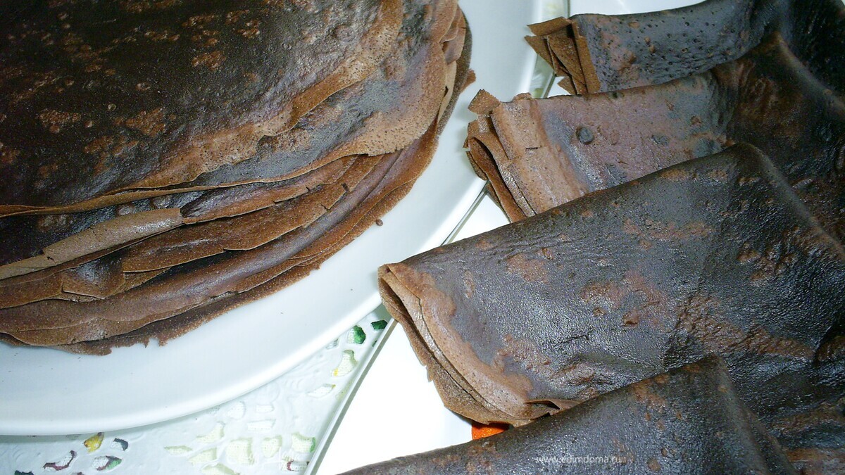 Шоколадные блинчики от Пьера Эрме