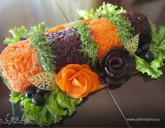 Рулет "Селедка под шубой" Рулет "Селедка под шубой"