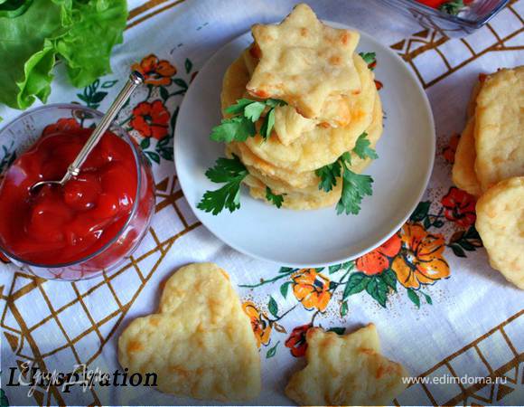 Картофельные галеты с сыром Картофельные галеты с сыром
