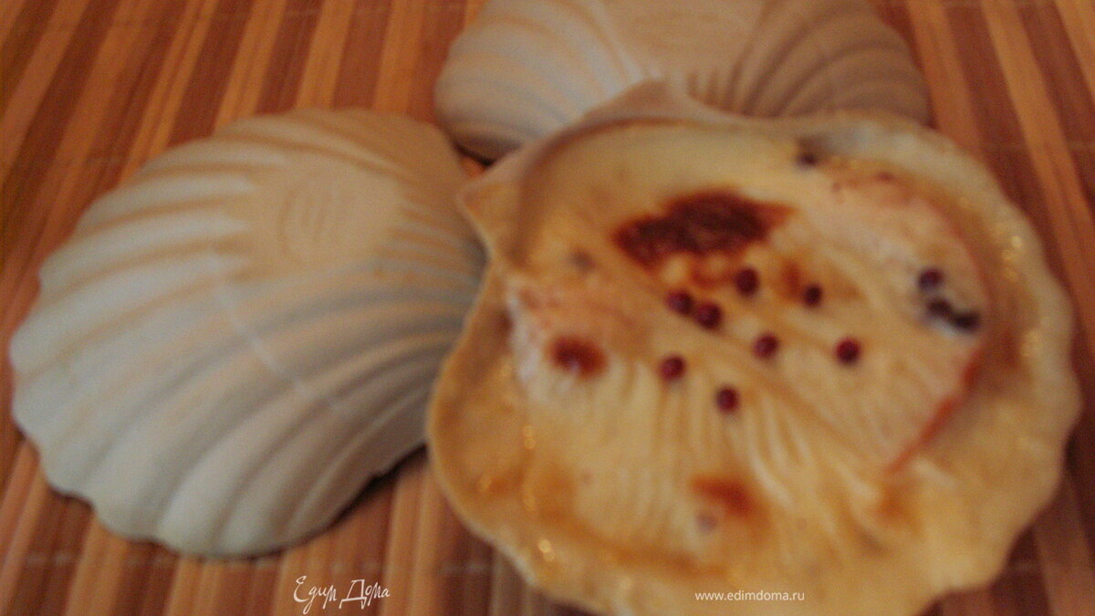 Форель под соусом бешамель