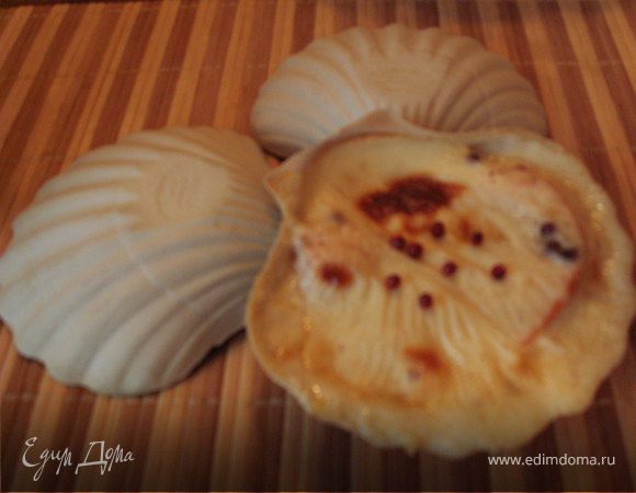 Форель под соусом бешамель Форель под соусом бешамель